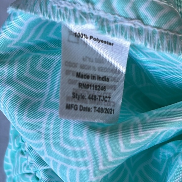 Cabana Life Seafoam Print Board Shorts NWT - Picture 5 of 9